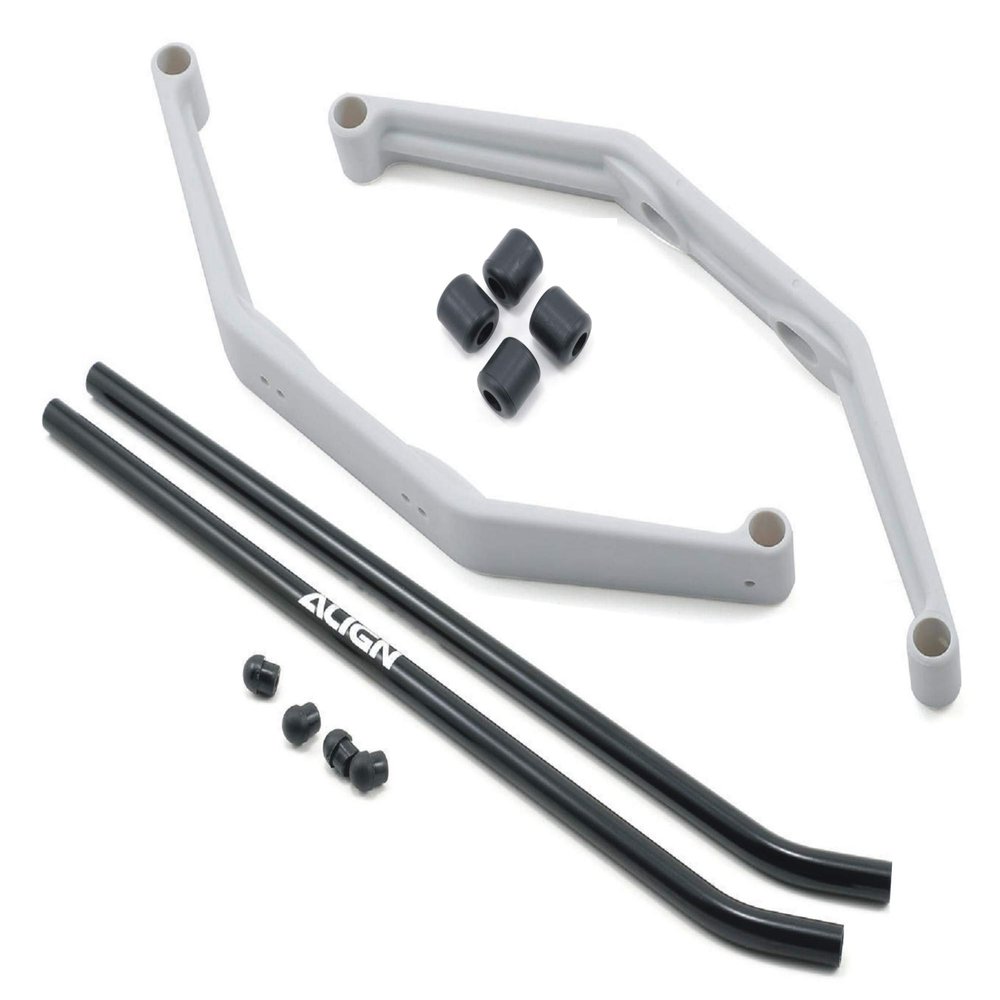 Align/T-Rex Helicopters 550L,600E Pro DFC (White) Complete Landing Skid