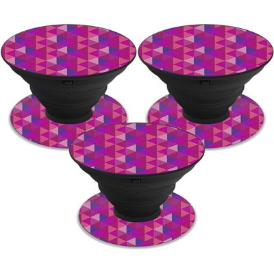 MightySkins Skin Compatible with PopSocket PopSocket - Pink Kaleidoscope | Protective, Durable, and Unique Vinyl Decal wrap Cover | Easy to Apply, Remove, and Change Styles | Made in The USA