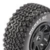 Duratrax Picket SC Mounted Soft Tires Black 17mm Hex 2 DTXC5272 view 2