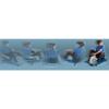 Razor Crazy Cart Electric Ride-On for Kids Ages 9+, 140 lb Max Weight, Blue  250W Motor, Up to 12 Mph, 40-Min Run Time, Foot Pedal Throttle, High-Impact Pneumatic Front Tire & Rear Caster Wheels view 3