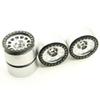 RCLIONS Aluminum 2.2" RC Beadlock Wheels Rims 35mm for 1/10th RC Rock Crawler Car -Pack of 4 view 3