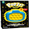 Pop It! Pro for Kids - The Original Light-Up, Pattern Popping Game from Buffalo, Blue and Yellow view 1