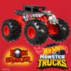 Hot Wheels Monster Trucks Bone Shaker die-cast 1:24 Scale Vehicle with Giant Wheels for Kids Age 3 to 8 Years Old Great Gift Toy Trucks Large Scales view 2