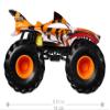 Hot Wheels Monster Trucks Tiger Shark die-cast 1:24 scale vehicle with Giant Wheels for kids age 3 to 8 years old great gift toy trucks large scales view 2