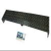 PBR Product Compatible with Jeep YJ Diamond Plate Front Frame Cover Polished Aluminum Silver view 1