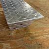 PBR Product Compatible with Jeep YJ Diamond Plate Front Frame Cover Polished Aluminum Silver view 2