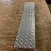 PBR Product Compatible with Jeep YJ Diamond Plate Front Frame Cover Polished Aluminum Silver view 3