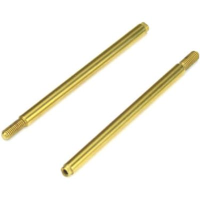 Tekno RC ET410.2 Rear Shock Shaft, TiN Coated Steel TKR6757T (2)