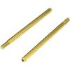 Tekno RC ET410.2 Rear Shock Shaft, TiN Coated Steel TKR6757T (2) view 1