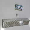 PBR Products Compatible with EZGO RXV 2008 and Newer Diamond Plate Rear Bumper Cover Silver view 2