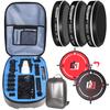 Deco Gear DJI Mavic Air Accessory Bundle- EVA-Protected Hardshell Travel Backpack with 3Pc. Filter Kit (ND4 + ND8 + CPL) and Landing Pad view 3