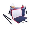 2 in 1 Baby Stroller Organizer, Terylene Kids Pushchair Storage Bag, Multi-function Children Carriage Mommy Travel Shoulder Bag / Handbag / Pouch Case with Pilch view 2