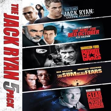 The Jack Ryan Movie 5-Pack [Region 1]