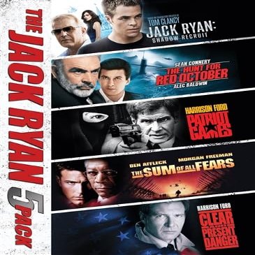 The Jack Ryan Movie 5-Pack [Region 1]