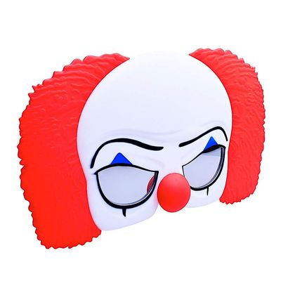 Sun-Staches Official IT Classic Pennywise Sunglasses | Costume Accessory Mask | UV400 | One Size Fits Most