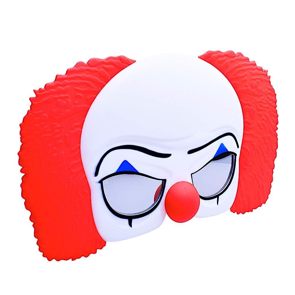 Sun-Staches Official IT Classic Pennywise Sunglasses | Costume Accessory Mask | UV400 | One Size Fits Most