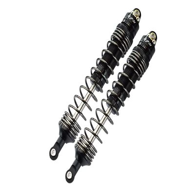 GPM For Traxxas Unlimited Desert Racer 4X4 (#85076-4) Upgrade Parts Aluminum Rear Spring Dampers (139mm) - 2Pc Set Black