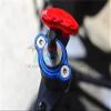 1:10 Baja Rey/Rock Rey/Hammer Rey U4 Upgrade Parts Aluminum Rear Axle Adapters - 1Pr Set Silver view 2