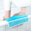 Cuddlix Baby Kneeler and Elbow Rest Pad Set for Baby Bathing Parents, Extra Thick Soft Mat with Organizer Pockets - Painless Kneeling Quick Drying Non-Slip for Newborn, Baby Blue view 3