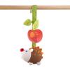 HABA Dangling Figure Hedgehog with Rattling and Crinkle Noises - Machine Washable Attaches to Crib view 1