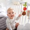 HABA Dangling Figure Hedgehog with Rattling and Crinkle Noises - Machine Washable Attaches to Crib view 2