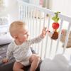 HABA Dangling Figure Hedgehog with Rattling and Crinkle Noises - Machine Washable Attaches to Crib view 3