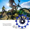 Derailleur Pulley 12T Ceramic Aluminum Wheel Rear Fit 4/5/6mm Screws Support 7/8/9/10 Speed (Blue) view 4
