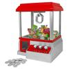 Mikamax - Candy Grabber - Arcade Game - Home Cake Machine - Claw Machine - Mini Fair Game Machine - Red - Candy Machine with Grip Arm view 1