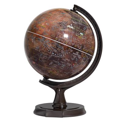 Mapsoft Prime Red Mars Globe, 30cm/12", R-30, Red Planet, Mars Map, Mars Atlas, Mars Poster, Planet Globe