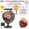 Mapsoft Prime Red Mars Globe, 30cm/12", R-30, Red Planet, Mars Map, Mars Atlas, Mars Poster, Planet Globe view 3