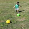 8.5 Inch Playground Balls Set of 4 with 1 Hand Pump Kick Ball, Four Square (4Pack, Red,Blue,Green,Yellow) view 3