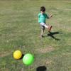 8.5 Inch Playground Balls Set of 4 with 1 Hand Pump Kick Ball, Four Square (4Pack, Red,Blue,Green,Yellow) view 4