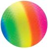 Toys+ 8.5 Inch Rainbow Colored Playground Ball (1 Rainbow Ball) view 1