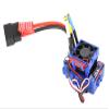 Powerhobby Motor Cooling Fan/HeatSink Dual Twin Fan + Velineon VXL-3s ESC Cooling Fan Combo Blue Compatible with Traxxas Slash 4x4 view 3