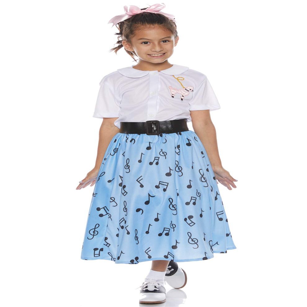 50'S Skirt Set Child Small 4-6