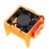 Powerhobby Motor Cooling Fan/HeatSink Dual Twin Fan + Velineon VXL-3s ESC Cooling Fan Combo Orange Compatible with : Traxxas Slash 4x4 view 2