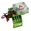 Powerhobby Cooling Fan for Traxxas Velineon VXl-3 ESC + 540 Heatsink Motor Fan Combo Green FITS : Traxxas Slash, Stampede 2WD, RUSTLER & Bandit view 3