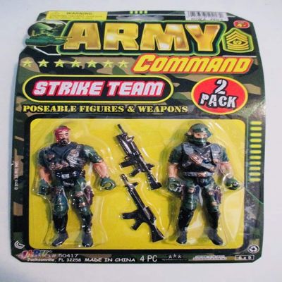 Army Command - Strike Team Poseable Figures & Weapons