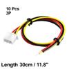 uxcell 2S 3Pin Female -XH Lipo Balance Wire Extension Lead Charger Plug Terminal Cable 26AWG 30cm 10Pcs view 2