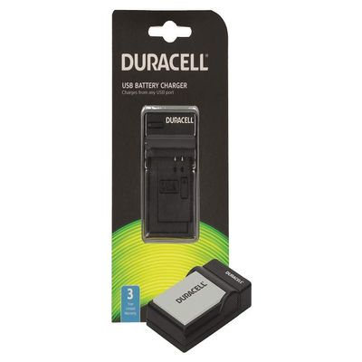 Duracell DRC5908 Charger with USB Cable