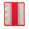 Pastels & Bright Red Baby Throw view 1