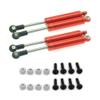 4-Pack Shock Absorber Damper Internal Spring 102mm for 1/10 Crawler Truck HSP HPI AXIAL Tamiya LOSI RC Car Metal Upgraded Parts(red) view 1