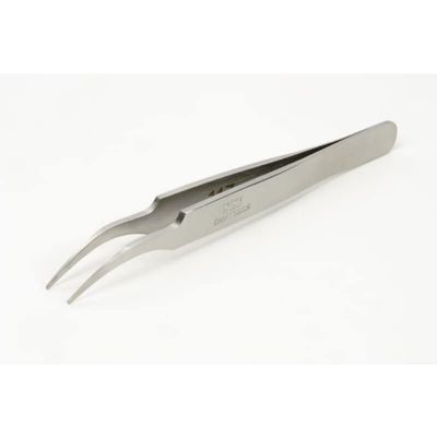 Sprue Brothers Tamiya Tools - HG Angled Tweezers - Round Tip, TAM74108