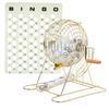 GSE Games & Sports Expert Professional Bingo Game Set with X-Large Cage, 1.55" Ping Pong Size Balls, Master Board. Great for Large Groups, Parties, Game Night view 1