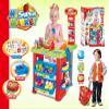 Super Market with Cash Register Super Fun Playset with Shopping Cart view 3