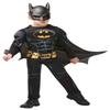 Rubies Official Batman Black Deluxe Child's Costume, Superhero Fancy Dress, Child's Size Medium Age 5-6, Height 116 cm view 1