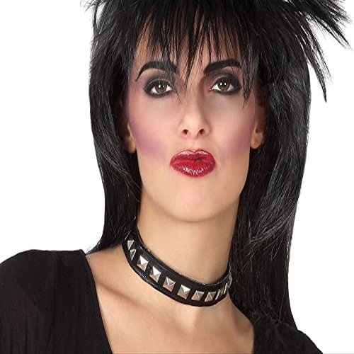 Atosa 59605 Punk Necklace, Black