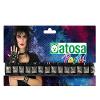 Atosa 59605 Punk Necklace, Black view 2