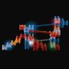 MindWare Q-BA-Maze 2.0 Lights Deluxe Set  Light-Up Marble Run Building Toy for Kids, 82 Pieces with Motion-Activated Cubes, Ages 8 and Up view 2