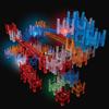 MindWare Q-BA-Maze 2.0 Lights Deluxe Set  Light-Up Marble Run Building Toy for Kids, 82 Pieces with Motion-Activated Cubes, Ages 8 and Up view 3